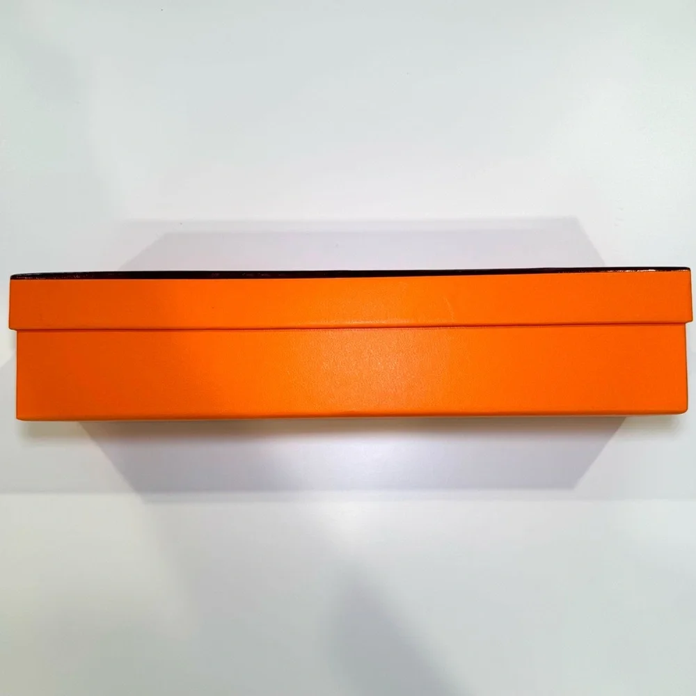Hermes Signature Orange Color Empty Box